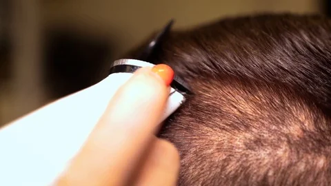 Hair clipper Video stock 115776481