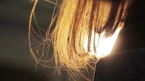 Hair Closeup Stock Footage 46494743