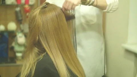 Hair Coloring Stock Footage 81783196