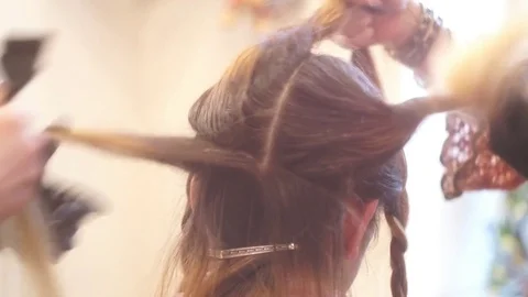 Hair Coloring Stock Footage 81783282