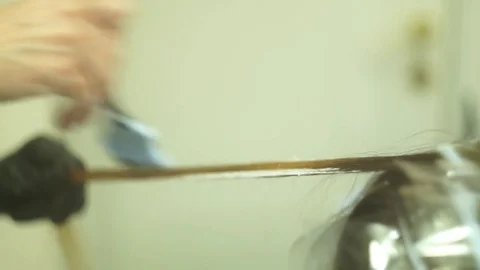 Hair Coloring Stock Footage 81783410