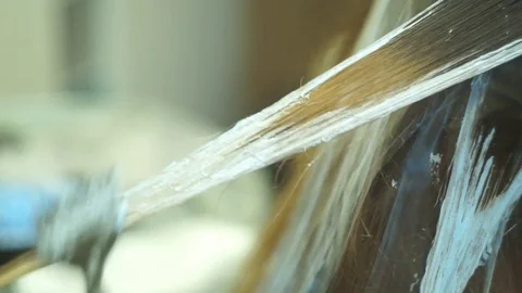 Hair Coloring Stock Footage 81783697