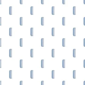 Hair comb seamless pattern creating barbershop texture Stock Illustration