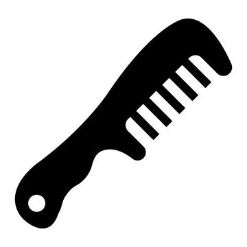 Hair comb Vector Icon Design Illustration Stock Illustration