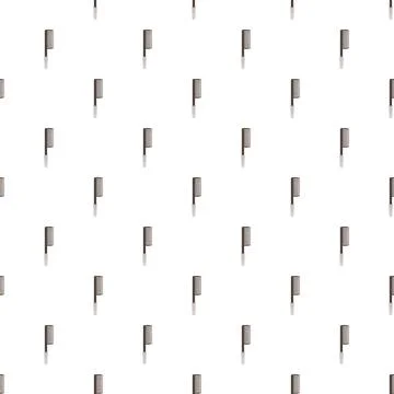Hair combs creating seamless pattern for beauty background Stockillustratie