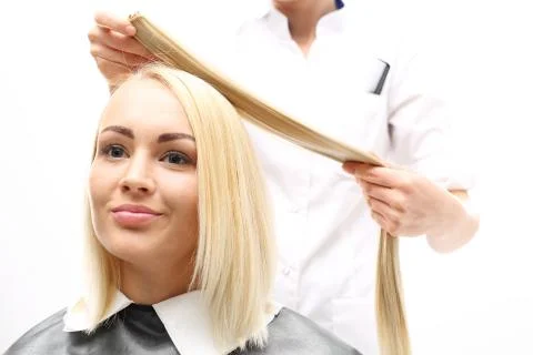 Hair compaction 스톡 사진