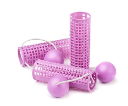 Hair curlers Stock Photos