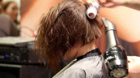 Hair cutting Stock Footage 49229012