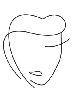 Hair design Stock Illustration