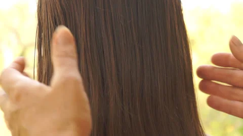 Hair dressing 스톡 동영상 27390226