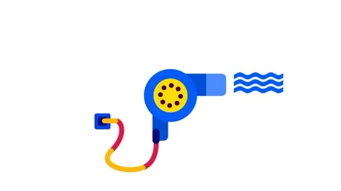 Hair Dryer Stock Footage 335667214