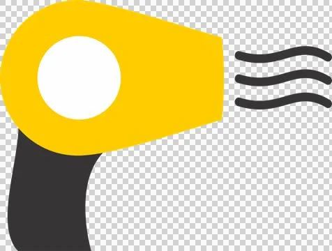 Hair dryer machine image flat  Stock Illustration