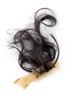 Hair fall Stock Photos