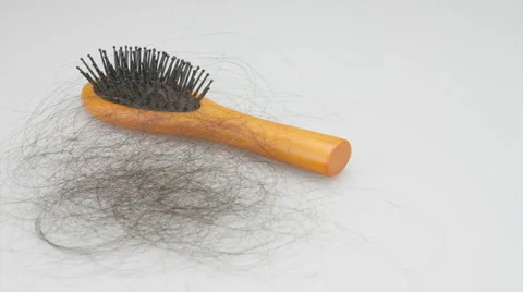 Hair falling Stock Footage 54464981