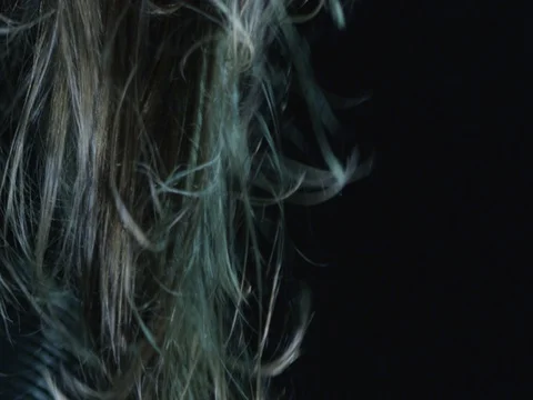 Hair flapping in the wind Vidéo 75287722