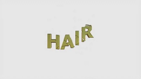 HAIR Stock Footage 307981509