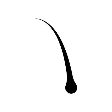 Hair icon vector Stock Illustration