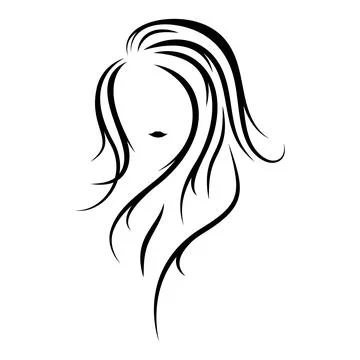 Hair logo vector illustration Stock Illustration
