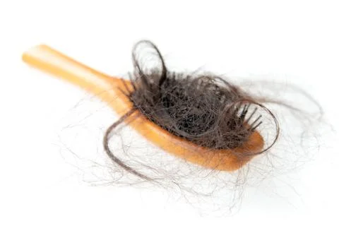 Hair loss problem. Stock-Fotos