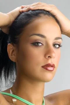 Hair up Stock Photos