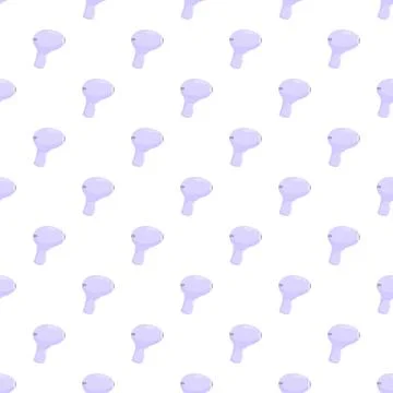Hair removal device seamless pattern on white background Stock Illustration