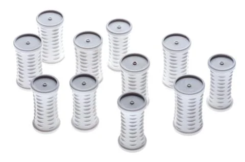 Hair rollers Stock Photos