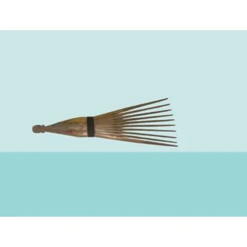 Hair styling tools made from sharpened bamboo Stock Photos