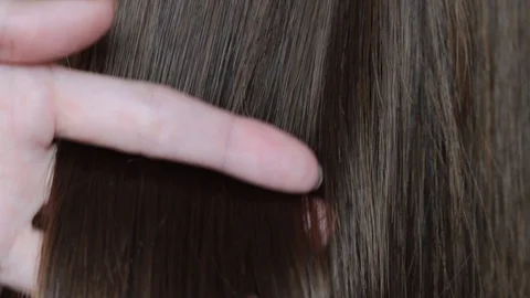 Hair texture Video stock 120682186