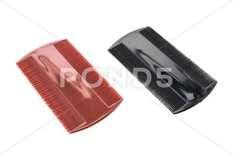 Hairbrush or comb Stock Photos