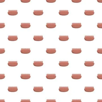 Hairbrush pattern seamless repeating background vector image 스톡 일러스트