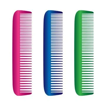 Hairbrushes Stock Illustration