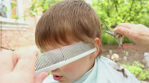 Haircut Stock Footage 10970834