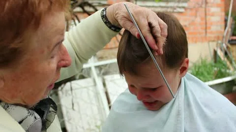 Haircut Stock Footage 10970881