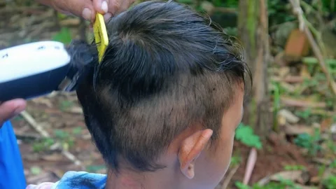 Haircut Stock Footage 310518769