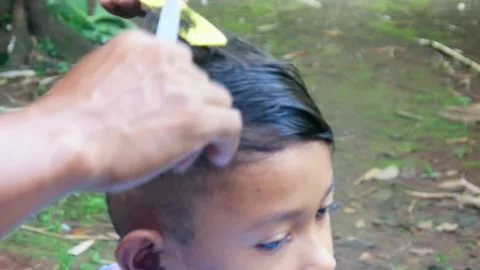 Haircut Stock Footage 310519448