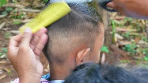 Haircut Stock Footage 310519457