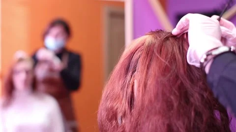 Hairdo Stock Footage 48064990