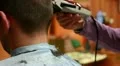 Hairdresser for man HD Footage