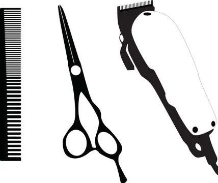 Hairdressing kit Stock Illustration