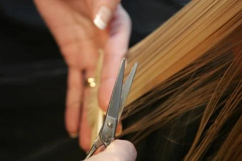 Hairdressing Foto stock
