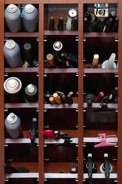 Hairdressing tools Stock Photos