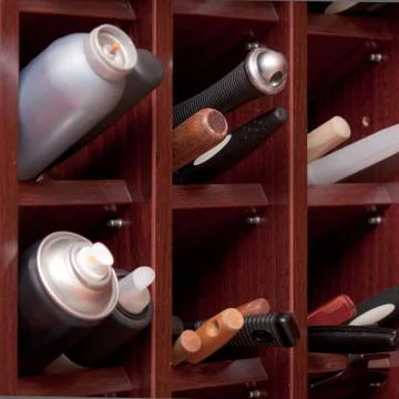 Hairdressing tools Stock Photos