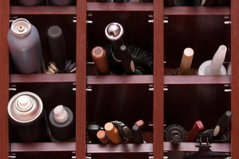 Hairdressing tools Stock Photos