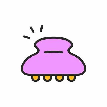 Hairpin icon Stock Illustration