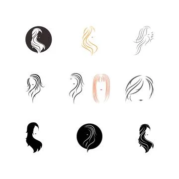 The hairs icon vector illustration Stock Illustration