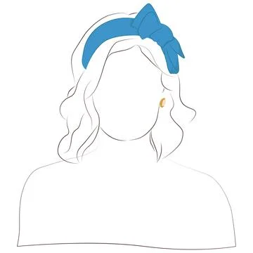 Hairstyle Stock Illustration