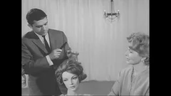 A woman introduces hair stylist Julius C Stock Video Pond5