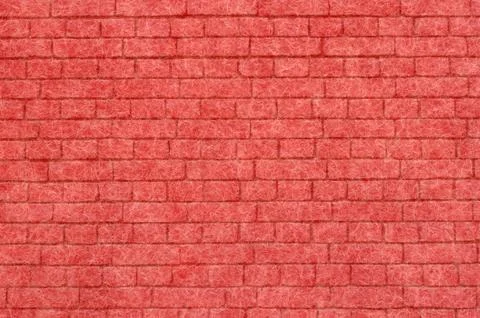 Hairy brick wall Illustrazione stock
