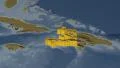 Haiti extruded. Bumps. 4k or 4k+ Resolution