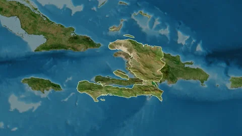 Haiti Map Extract Border Satellite Stock Video Pond5   Haiti Map Extract Border Satellite Footage 220799600 Iconl 